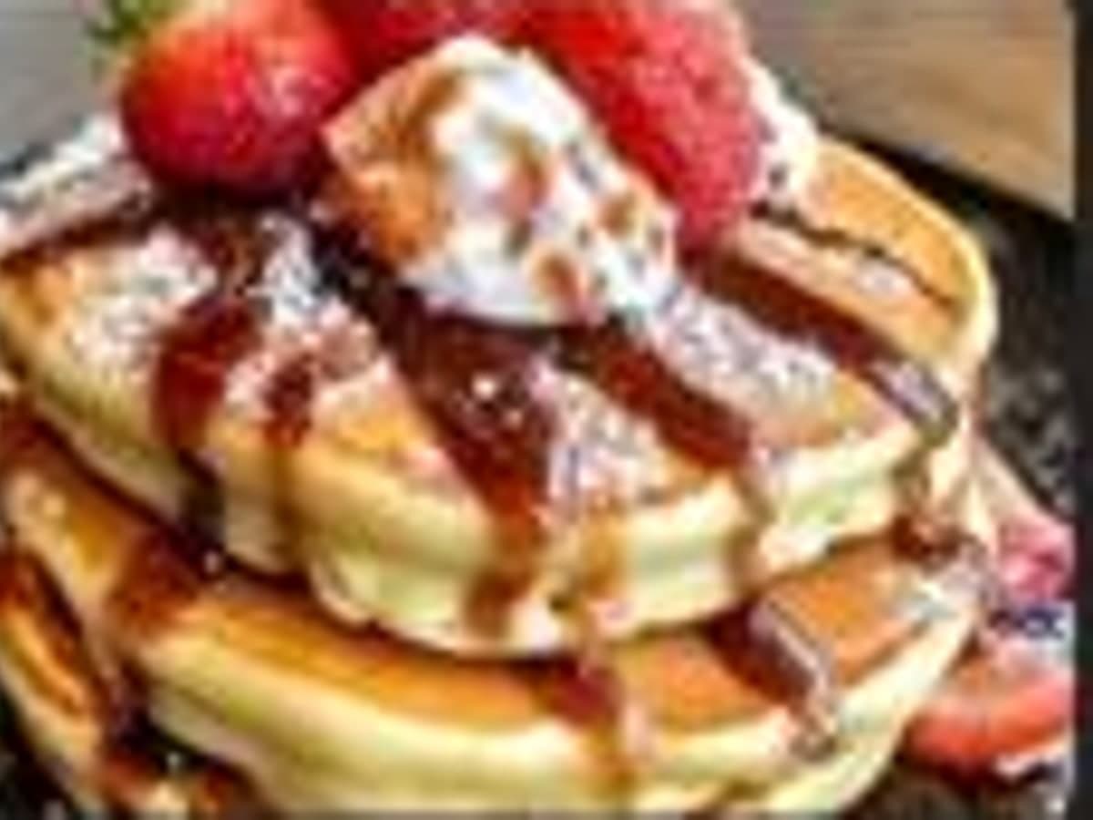 Guava Pancakes de TRECE Friendly Food, comida saludable en Puerto Rico
